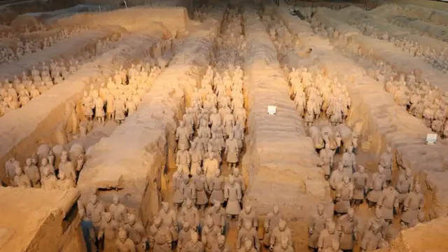 Guerreros de Terracota.