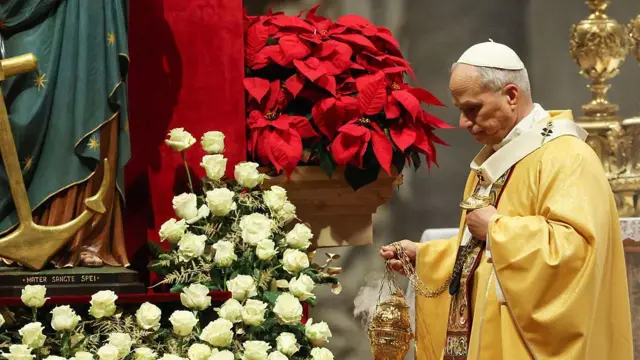 البابا لاون بابا الفاتيكان 