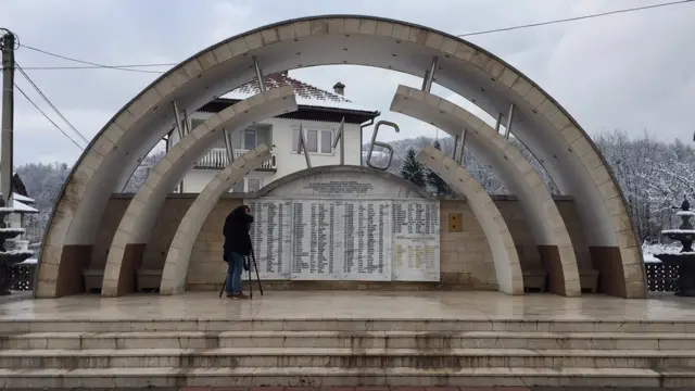 Ахмичи, мемориал