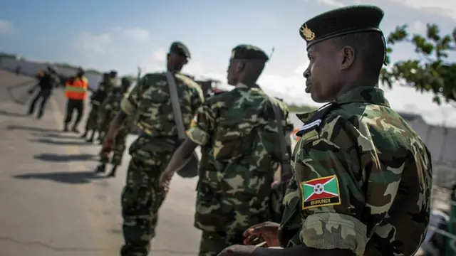 u Burundi bufite abasirikare bagera ku 5,000 muri AMISOM