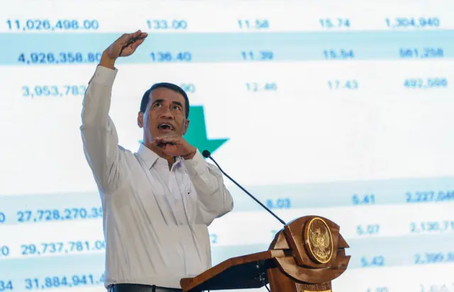 Menteri Pertanian Amran Sulaiman dalam salah satu acara di Jakarta