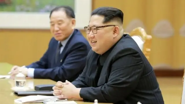 કિમ જોંગની તસવીર