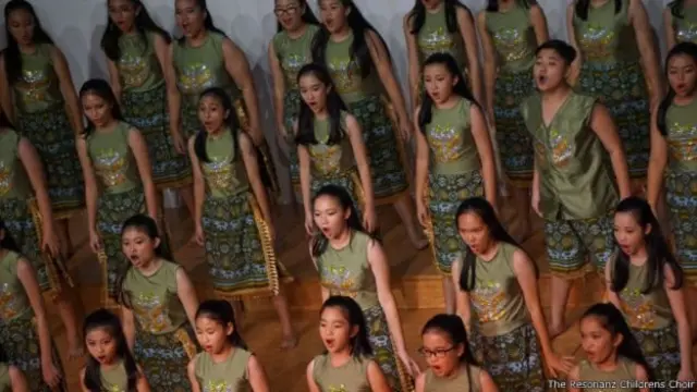 THE RESONANZ CHILDRENS CHOIR