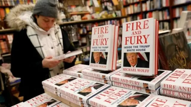 كتاب "النار والغضب: داخل بيت ترامب الأبيض"