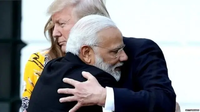 नरेंद्र मोदी, डोनाल्ड ट्रंप