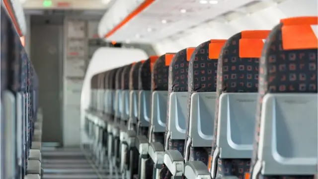 uçakta yolcu koltukları