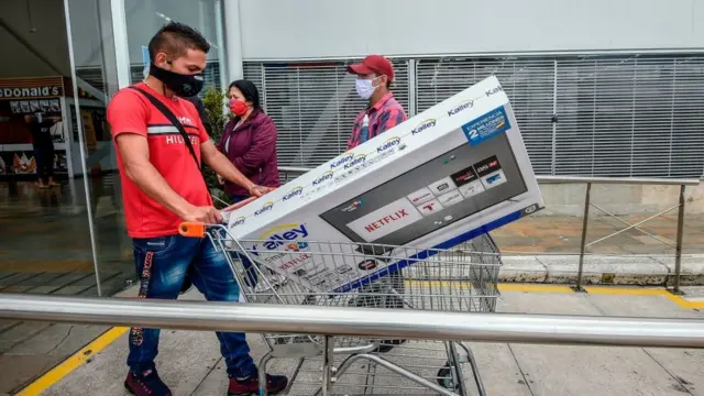 Black Friday en Bogotá en medio de la pandemia.