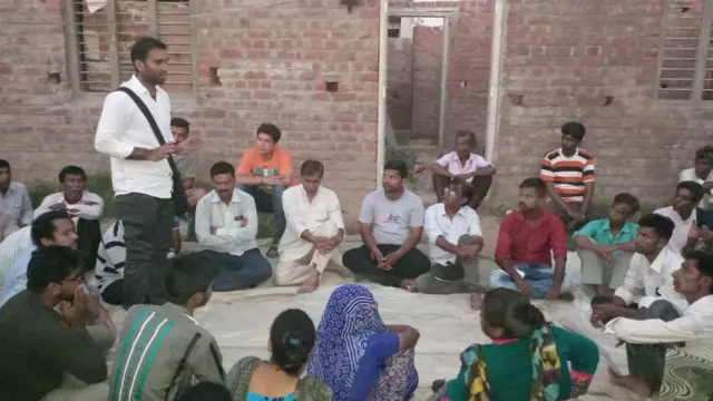 જયેશ સોલંકીની શોકસભામાં દલિત સમાજના આગેવાનો