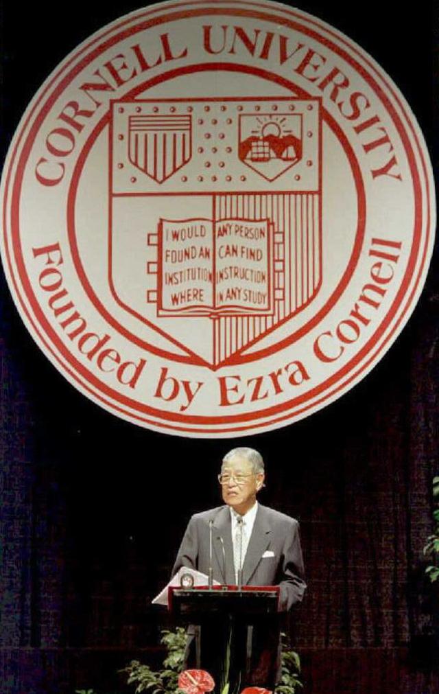台灣前總統李登輝1995年曾到美國訪問