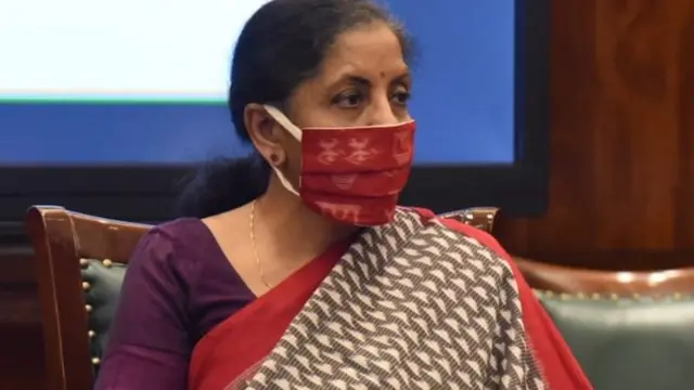 இந்திய நிதியமைச்சர் நிர்மலா சீதாராமன்