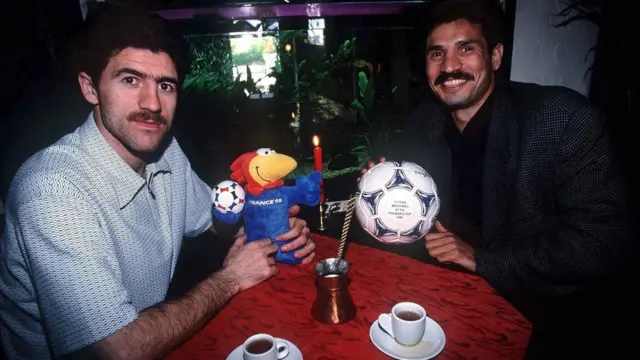 علی دایی و کریم باقری از بزرگ‌ترین ستاره‌های دهه نود فوتبال ایران