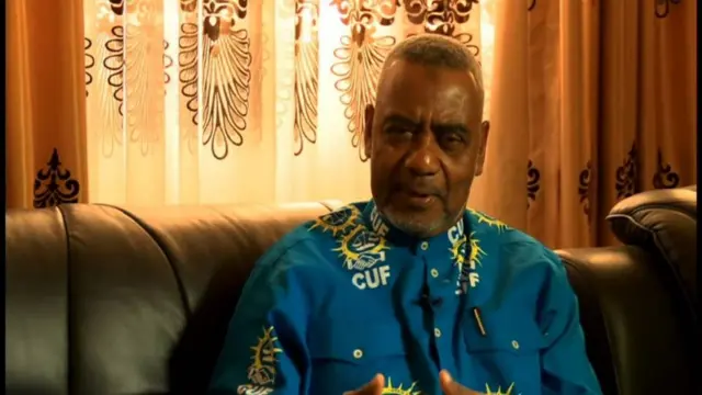 Katibu Mkuu wa chama cha CUF Maalim Seif Sharrif Hamad