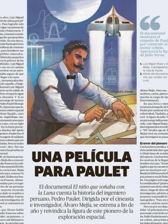 Publicación sobre Paulet