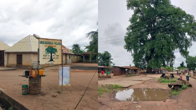 Obodo Obidi Agwa na ahịa Ezi Uzhi ebe egbe eluigwe gbara ndị mmadụ n'Imo steeti