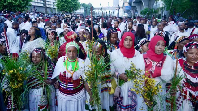 የ ‘ሆረ ፊንፊኔ' ኢሬቻ በዓል በአዲስ አበባ