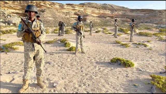 Ciidamo ka tirsan ciidamada badda Puntland ayaa hadda ku sugan degmada Eyl
