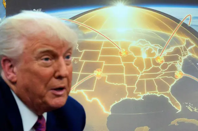 Tổng thống Donald Trump cho biết hệ thống này sẽ sử dụng các công nghệ "thế hệ tiếp theo" trên cả ba mặt trận: đất liền, trên biển và không gian