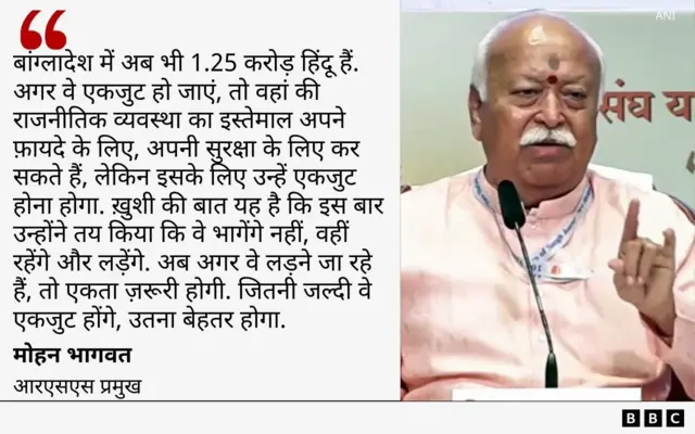 मोहन भागवत का कोट कार्ड