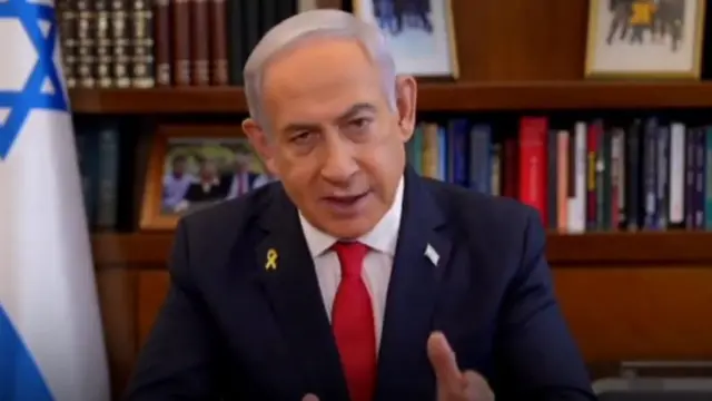 इसराइल के प्रधानमंत्री बिन्यामिन नेतन्याहू