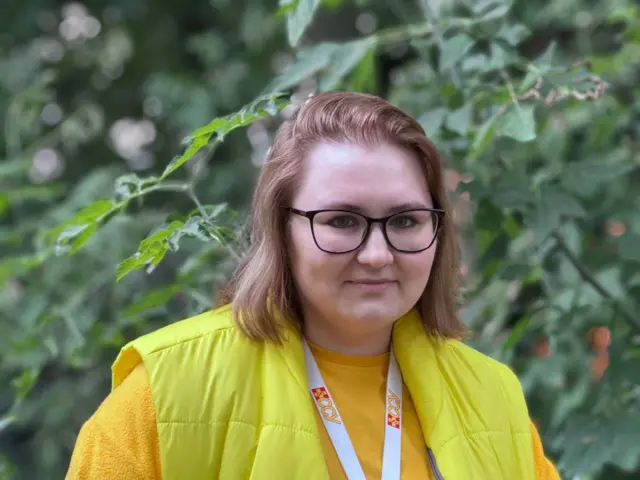 Психологиня Весна вже втретє працює на місці обстрілу