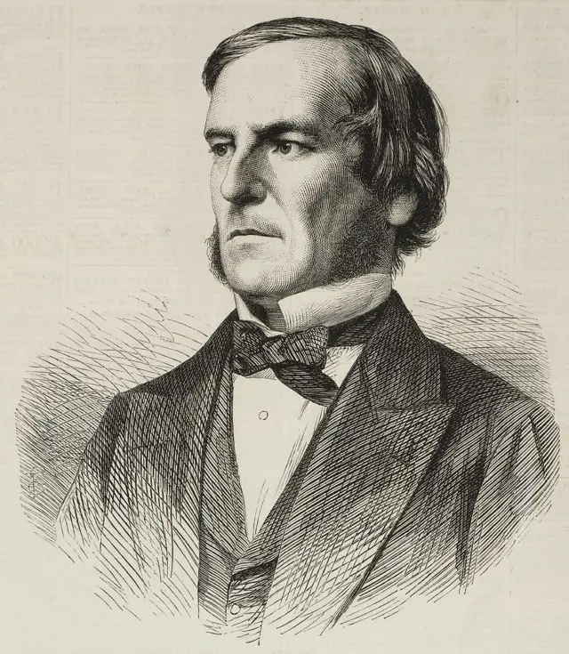 George Boole (1815-1864), ilustración de la revista The Illustrated London News, volumen XLVI, 21 de enero de 1865.