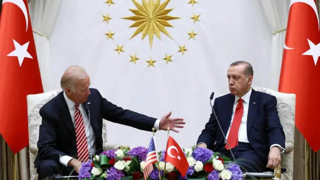 ABD Başkan Yardımcısı Joe Biden ve Cumhurbaşkanı Recep Tayyip Erdoğan