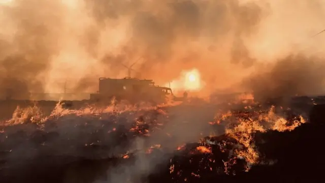 Wildfire warnings issued despite snow and ice in Scotland