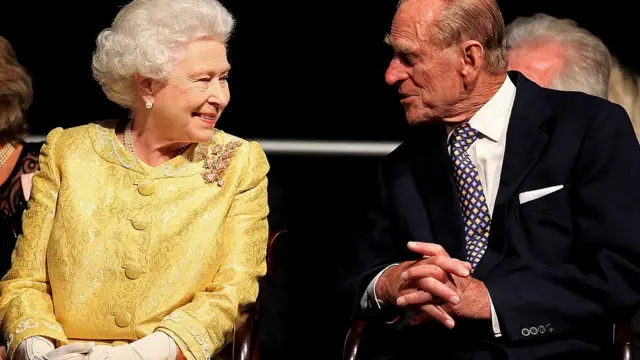 Príncipe Felipe, duque de Edimburgo, y la reina Isabel II