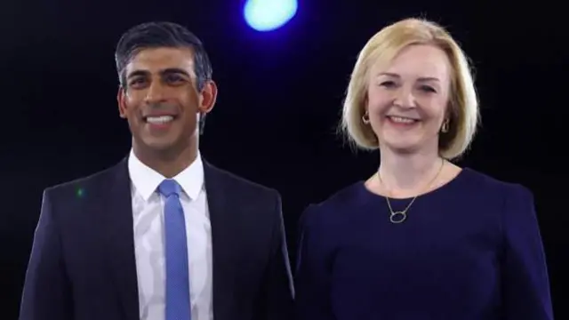 Liz Truss and Rishi Sunak
