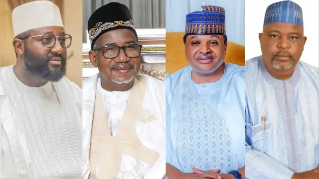 Wasu daga cikin ƴan takarar gwamnan jihar Bauchi a zaɓen 2023