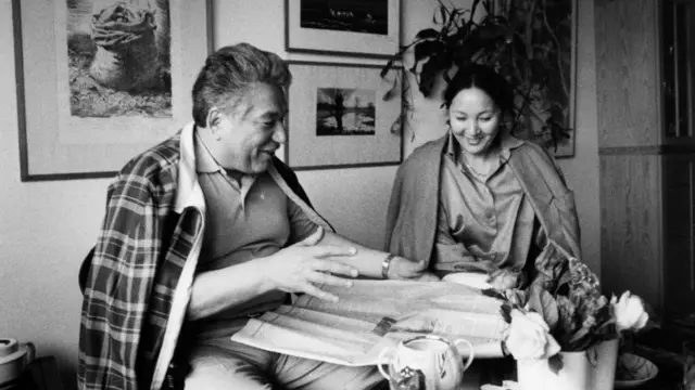 Мария Айтматова жана Чыңгыз Айтматов