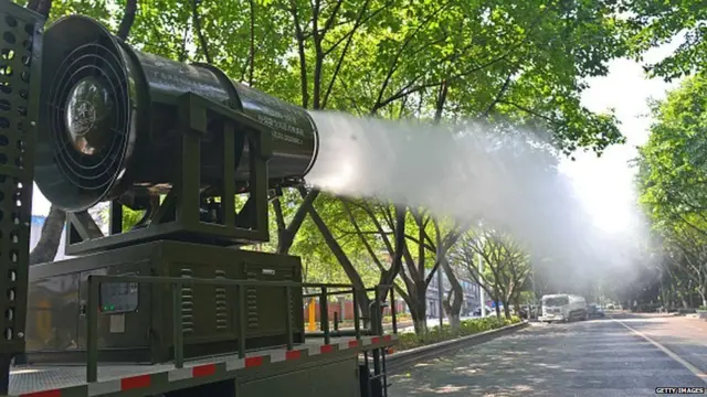 चीन, प्रदूषण