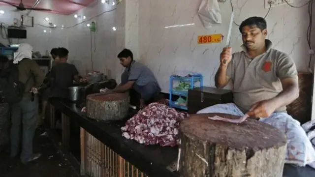 मीट दुकान