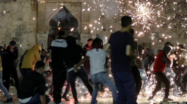 Affrontements près de la mosquée al-Aqsa, 7 mai 2021