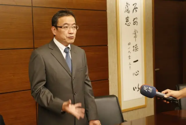 光復中學校長程曉銘(台灣中央社圖片25/12/2016)