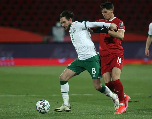 Kolins je, pogotovo u prvom poluvremenu, zadavao dosta problema igračima Srbije