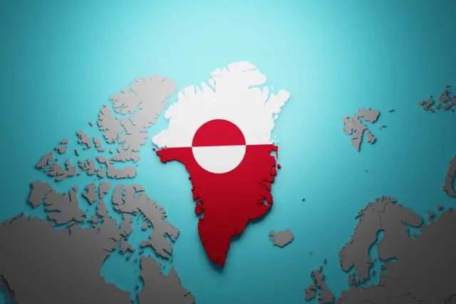 خريطة غرينلاند