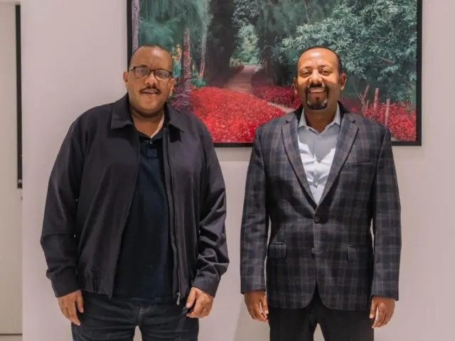 አቶ ጌታቸው ረዳ እና ጠቅላይ ሚኒስትር ዐቢይ አሕመድ