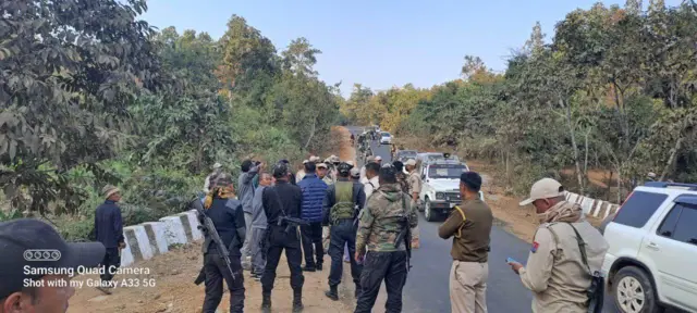 အန္ဒိယ-မြန်မာနယ်စပ် စစ်ဘေးရှောင်အဖမ်းခံရ