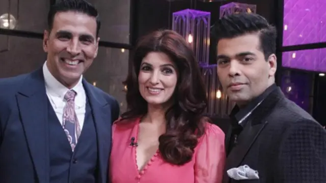 अक्षय कुमार,पत्नी ट्विंकल खन्ना, करण जौहर