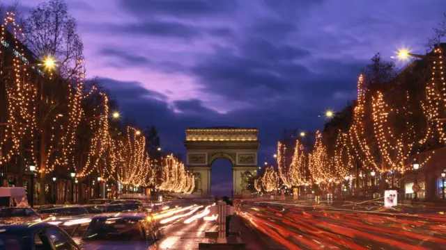 La avenida de los Campos Elíseos