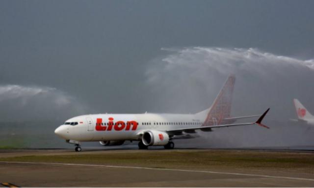 Boeing 737 Max 8, salah satu model terbaru Boeing, saat baru diserahterimakan ke Lion Air.