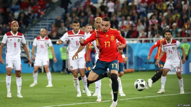 स्पेन बनाम मोरक्को