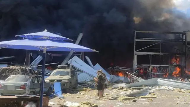 Наслідки удару по Костянтинівці, 09.08.2024