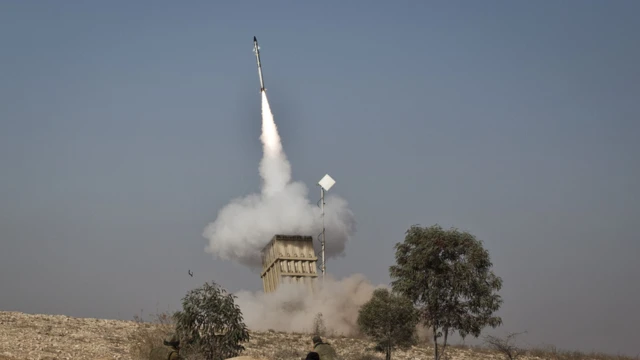 Iron Dome gbochiri ogbunigwe a tụrụ