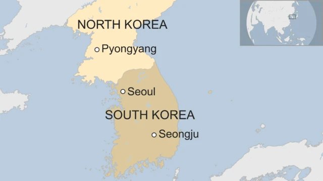 Ramani ya South Korea