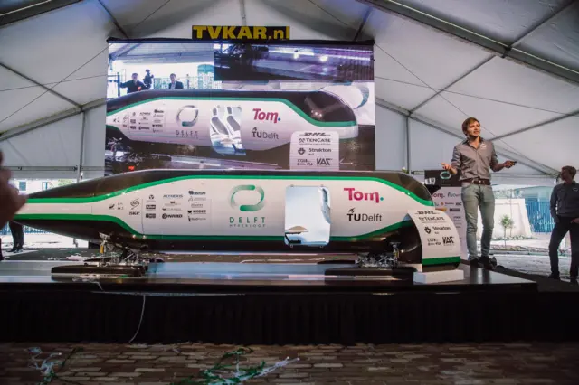TU Delft öğrencilerinin geliştirdiği Hyperloop