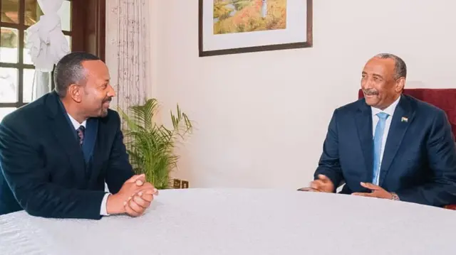 MM Abiy Ahimad fi Janaraal Abdul Fattaa al-Burhaan