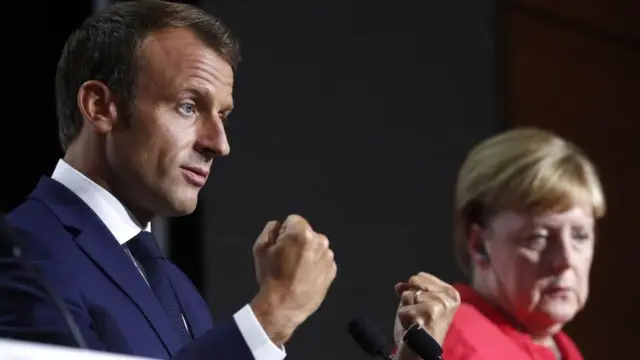 Макрон и Меркель
