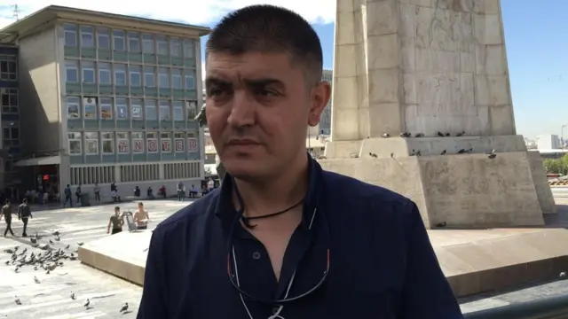 Taşeron işçi olarak çalışırken kadroya alınan Gökhan Üstün,